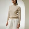 Damen Lilysilk Strickwaren | Kaschmir Rollkragenpullover Fur Damen