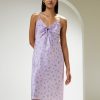 Damen Lilysilk Kleider | Lilysilk X Mim Floral Tragerkleid