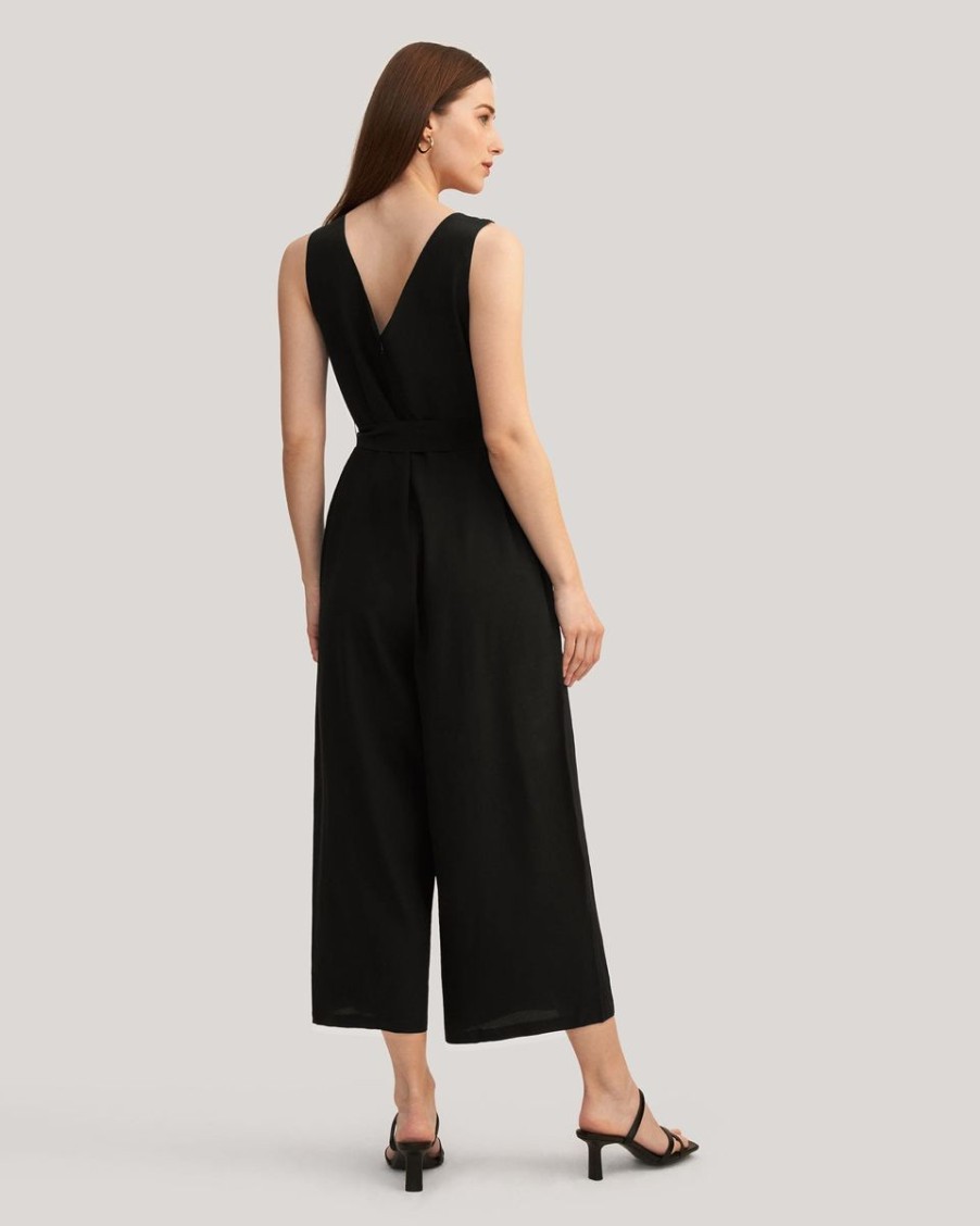 Damen Lilysilk Kleider | Schicker Jumpsuit Aus Seide Mit Weitem Bein