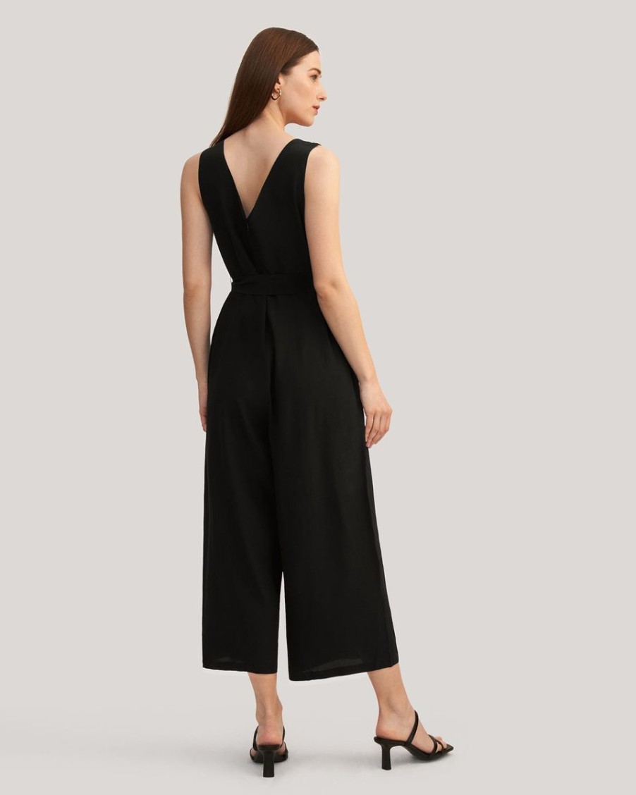 Damen Lilysilk Kleider | Schicker Jumpsuit Aus Seide Mit Weitem Bein