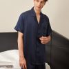 Herren Lilysilk Pyjamas | 22 Momme Lang 2 Teilig Seide Pyjamas Nachtwasche Herren