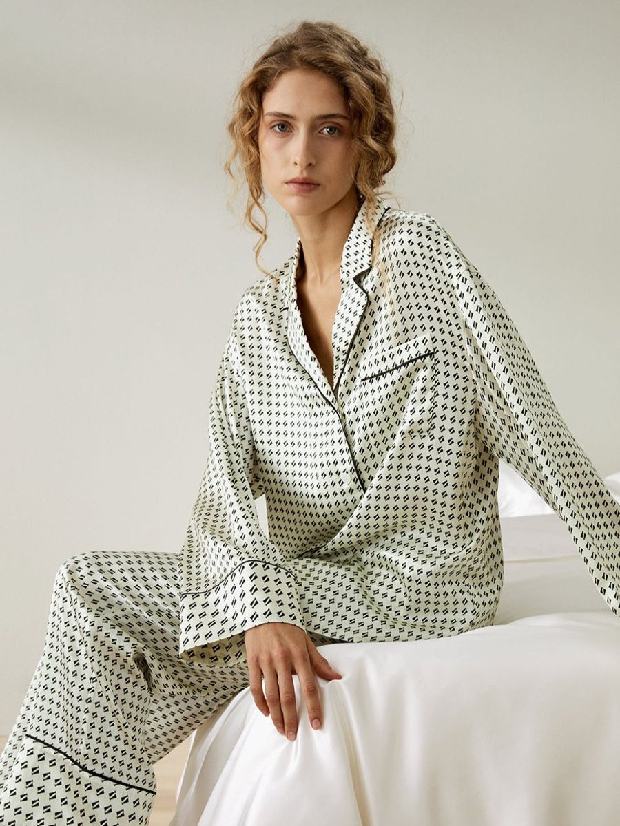 Damen Lilysilk Pyjamas | Pena Pyjama Set