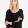 Damen Lilysilk Strickwaren | Lassiger Kaschmirpullover Mit U-Ausschnitt