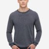 Herren Lilysilk Seidenstrick | Kaschmirpullover Mit Rundhalsausschnitt Fur Manner