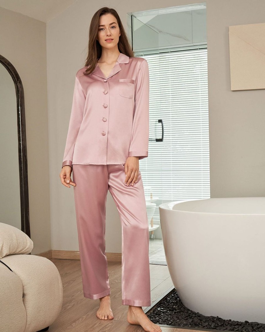 Damen Lilysilk Pyjamas | 22 Momme Schlafanzug-Set Aus Seide