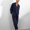 Herren Lilysilk Pyjamas | Seide Pyjama Set Mit Reverskragen